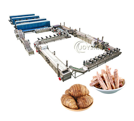 Automatic Potato Chips Production Line for 2 KG Frozen French Fries in Snack Food Industry