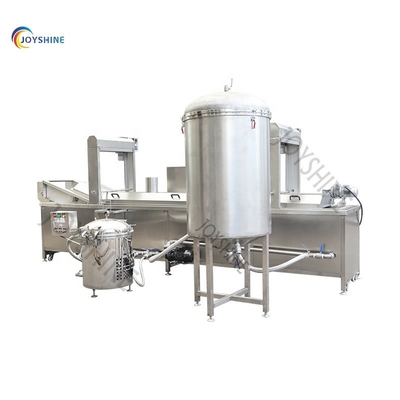8L Small Continuous Conveyor Potato Chips Fryer Machine For Vegetables