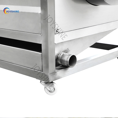 Silver Carrot Peeling And Washing Automatic Electric Potato Peeler Machine