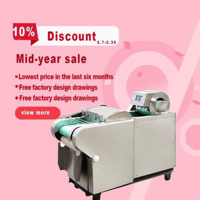 150-660Kg/H 220V 380V Electric Slicer For Making Fruit And Vegetable Chips