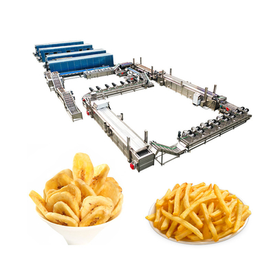 Automatic Potato Chips Production Line for High Productivity in Meat Processing Plants