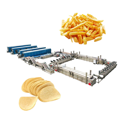 Automatic Potato Chips Production Line for High Productivity in Meat Processing Plants