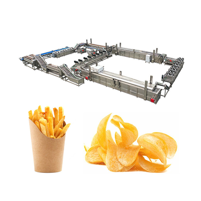 Automatic Potato Chips Production Line for High Productivity in Meat Processing Plants