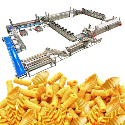Automatic Potato Chips Production Line for High Productivity in Meat Processing Plants