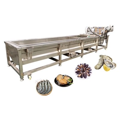 Multi-functional Bubble Vegetable Cleaning Machine for Industry Capacity 2000kg/h 9.4kw