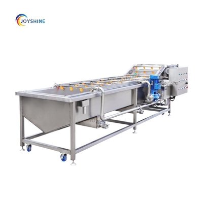 9.4kw 220v 380v Potato Vegetable Coriander Bubble Washer Machine 2000kg/H