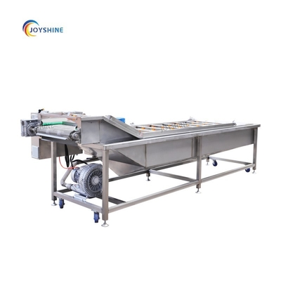 9.4kw 220v 380v Potato Vegetable Coriander Bubble Washer Machine 2000kg/H