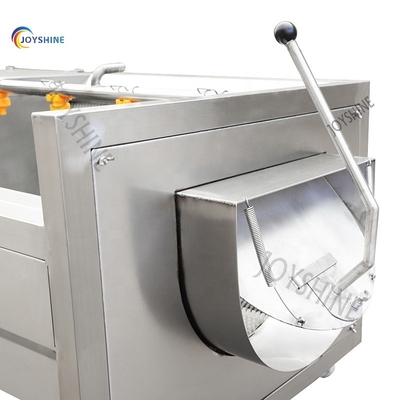 Silver Carrot Peeling And Washing Automatic Electric Potato Peeler Machine