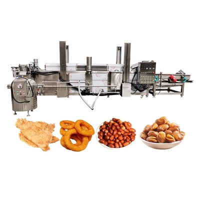Continuous Conveyor Belt Dough Falafel Frying Machine for Food Beverage Shops in 2022