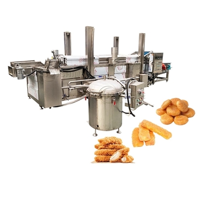 Continuous Conveyor Belt Dough Falafel Frying Machine for Food Beverage Shops in 2022