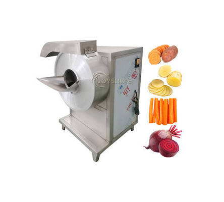 300-500kg/H Potato French Fry Taro Cassava Cutting Machine With Adjustable Cutting Size