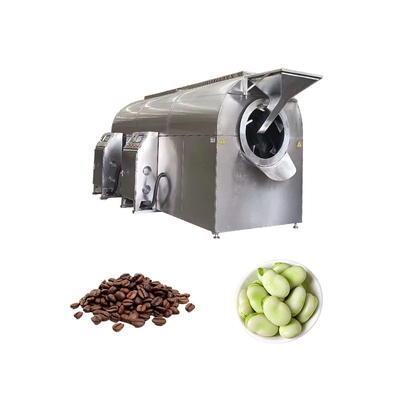 Commercial 200KG Drum Rotary Nut Roasting Machine For Peanut Roaster Machinery