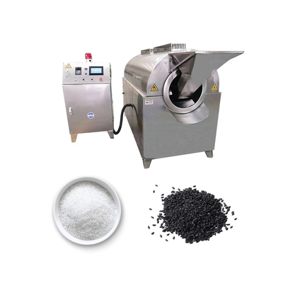 Commercial 200KG Drum Rotary Nut Roasting Machine For Peanut Roaster Machinery