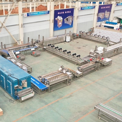 High-Efficiency Fully Automatic French Fries Production Line | Customizable Potato Chips Processing Equipment | Ideal for Food Processing Plants