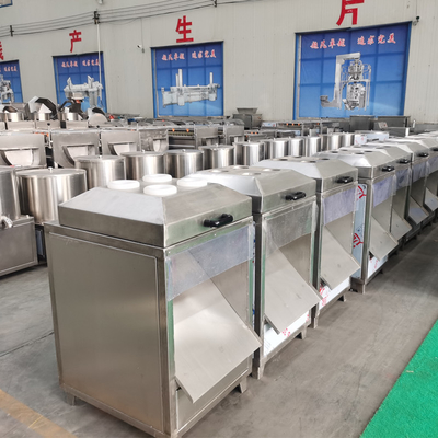 Potato Chips Slicer Sweet Potato Cutting Machine 500kg/h Capacity and Online Support